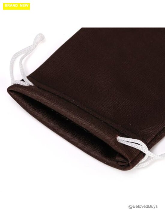 80 Pack Microfiber Glasses Pouch Drawstring Closure Eyeglass Case